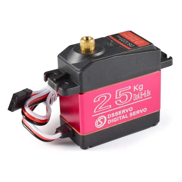 High Torque DS3225MG 25KG Waterproof Metal Gear Digital Motor DS3225 for 1/8 1/10 1/12 RC Car HSP Baja Boat Robot